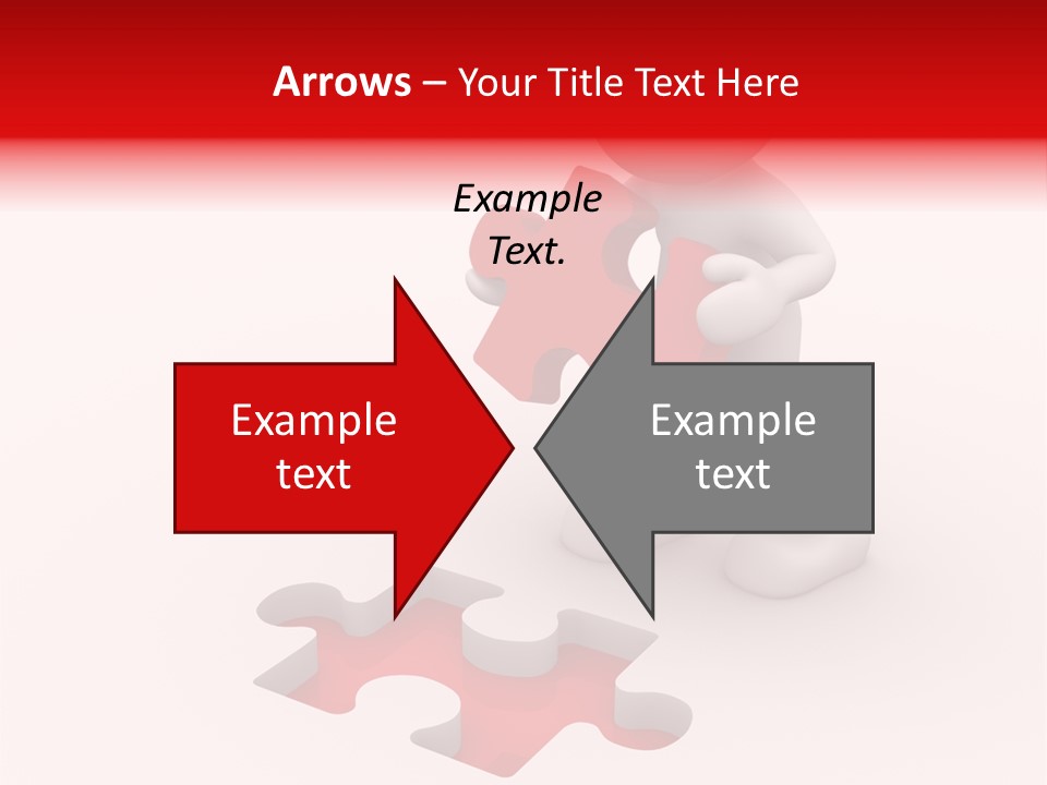 Pattern Jigsaw Connection PowerPoint Template