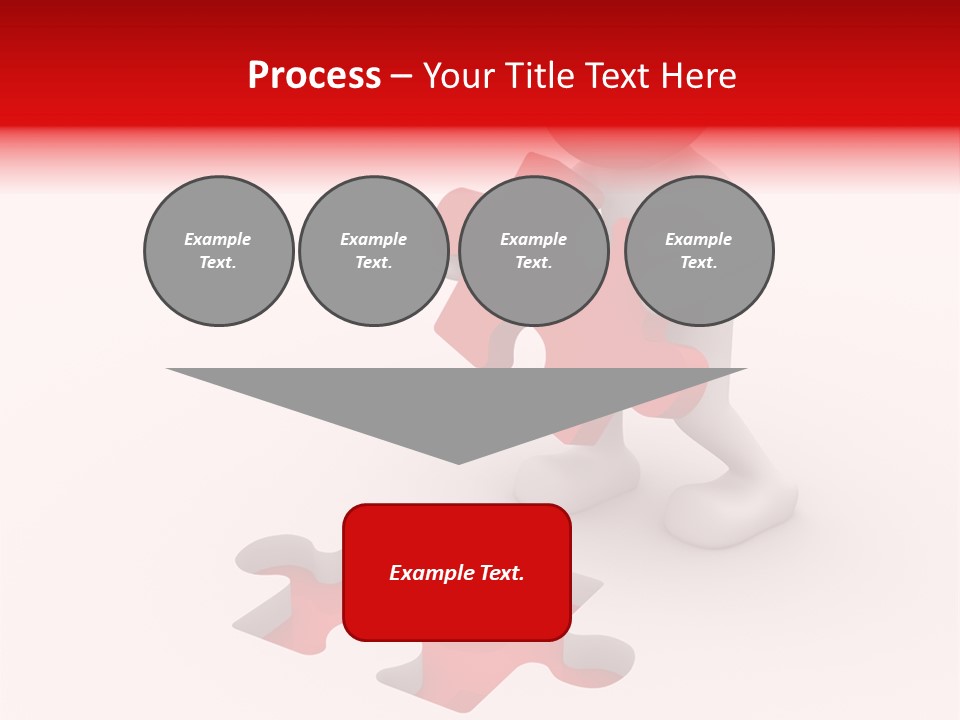 Pattern Jigsaw Connection PowerPoint Template