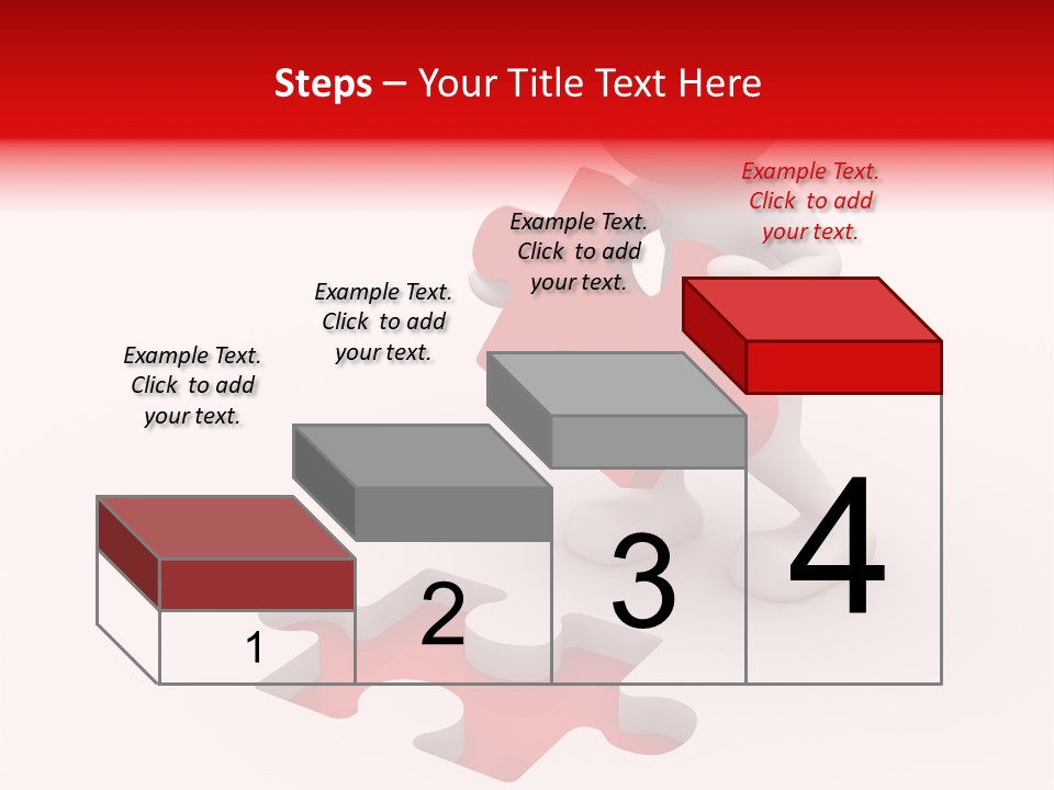 Pattern Jigsaw Connection PowerPoint Template