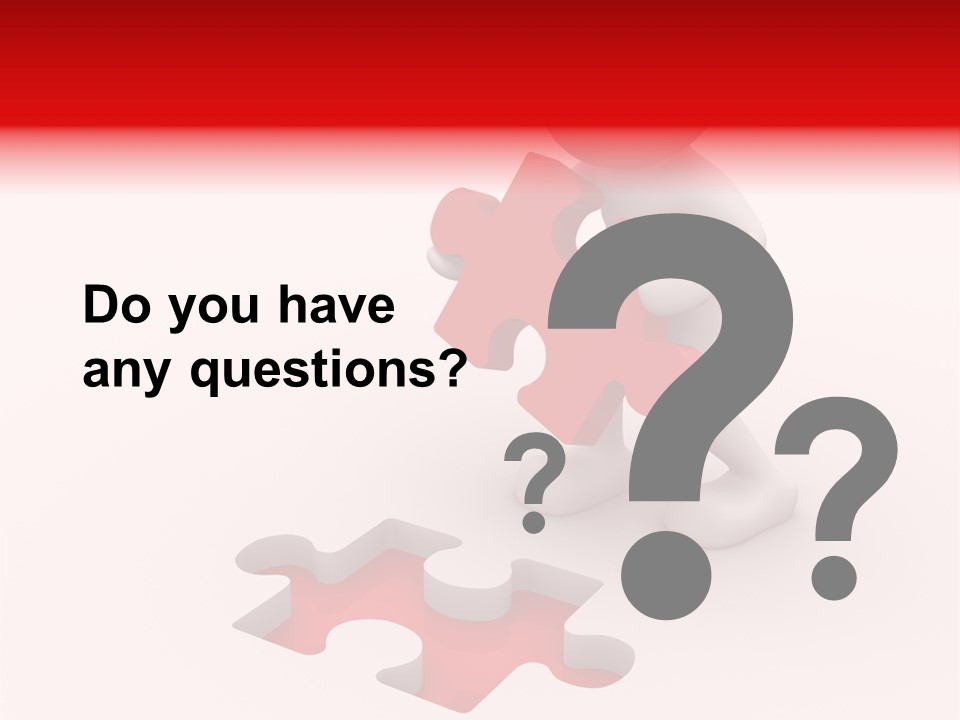 Pattern Jigsaw Connection PowerPoint Template