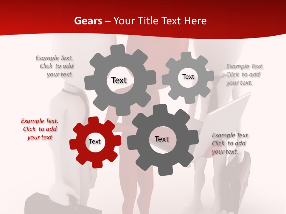 Background Hand Communication PowerPoint Template