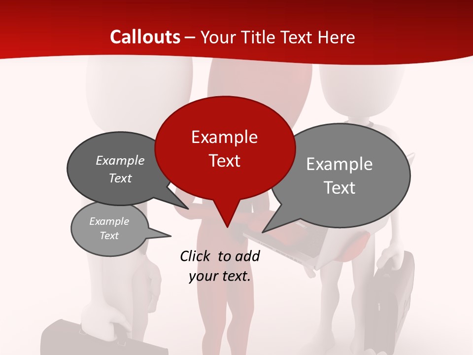 Background Hand Communication PowerPoint Template