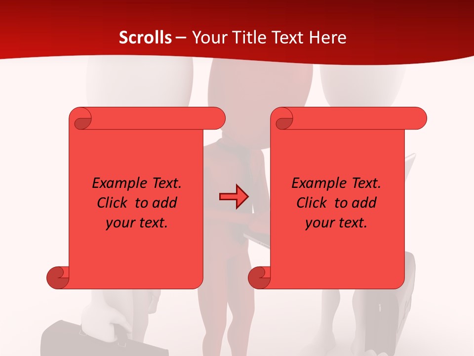 Background Hand Communication PowerPoint Template