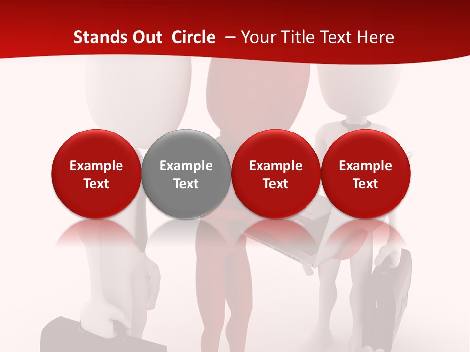 Background Hand Communication PowerPoint Template