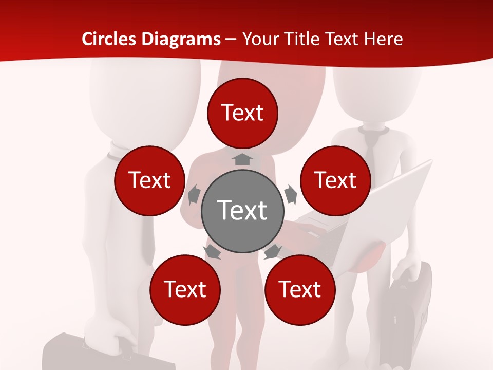 Background Hand Communication PowerPoint Template