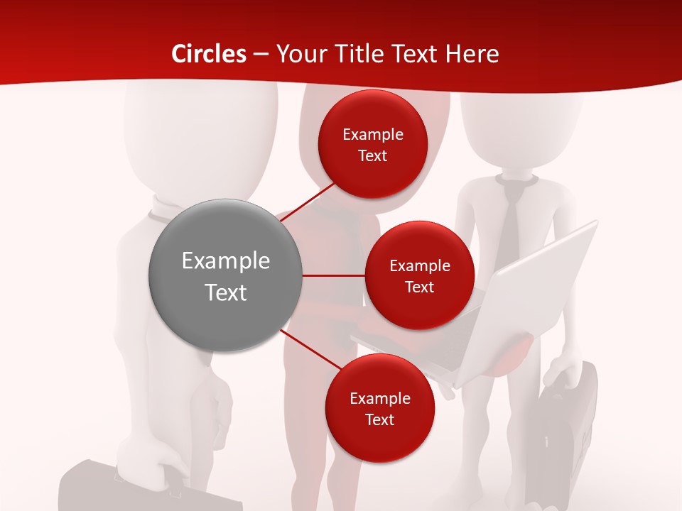 Background Hand Communication PowerPoint Template