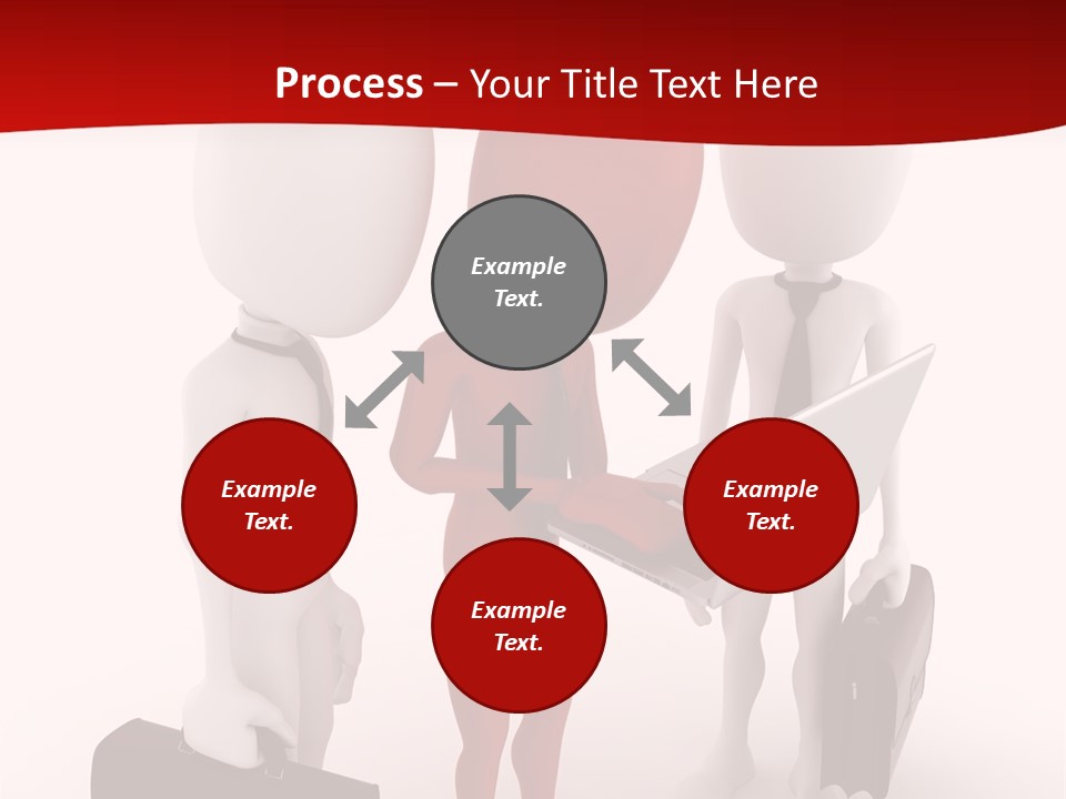 Background Hand Communication PowerPoint Template