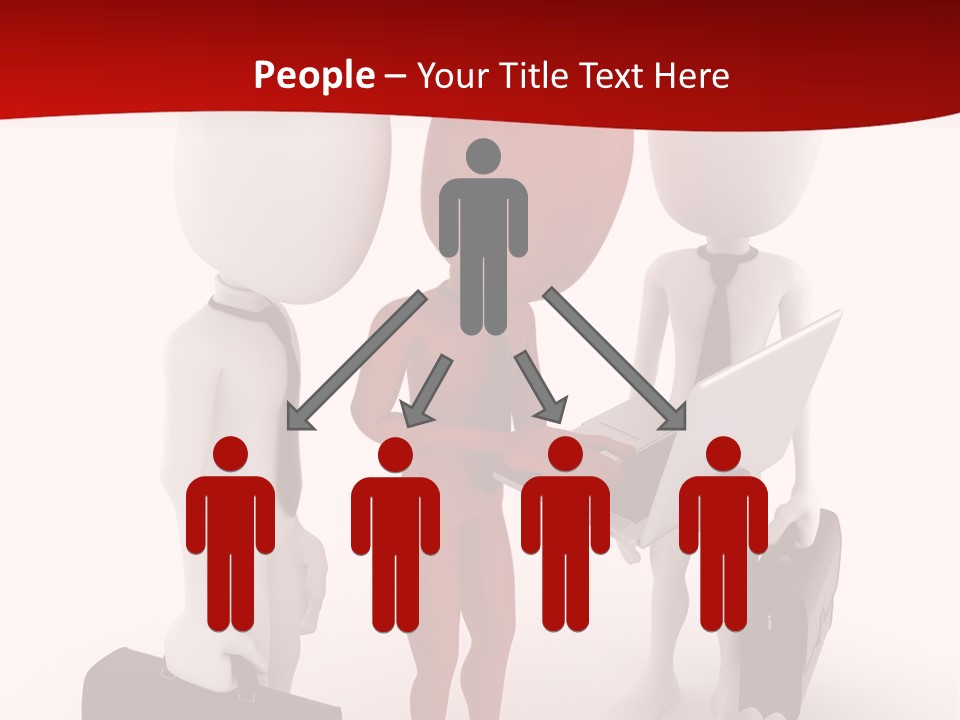 Background Hand Communication PowerPoint Template