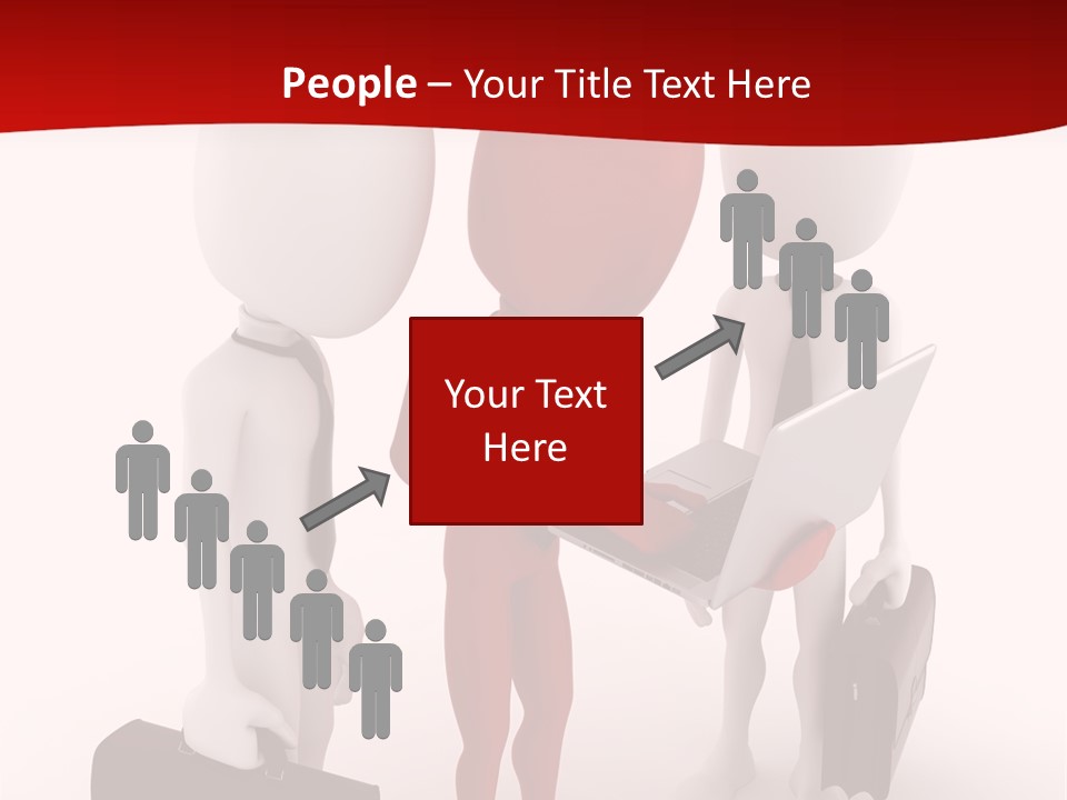 Background Hand Communication PowerPoint Template