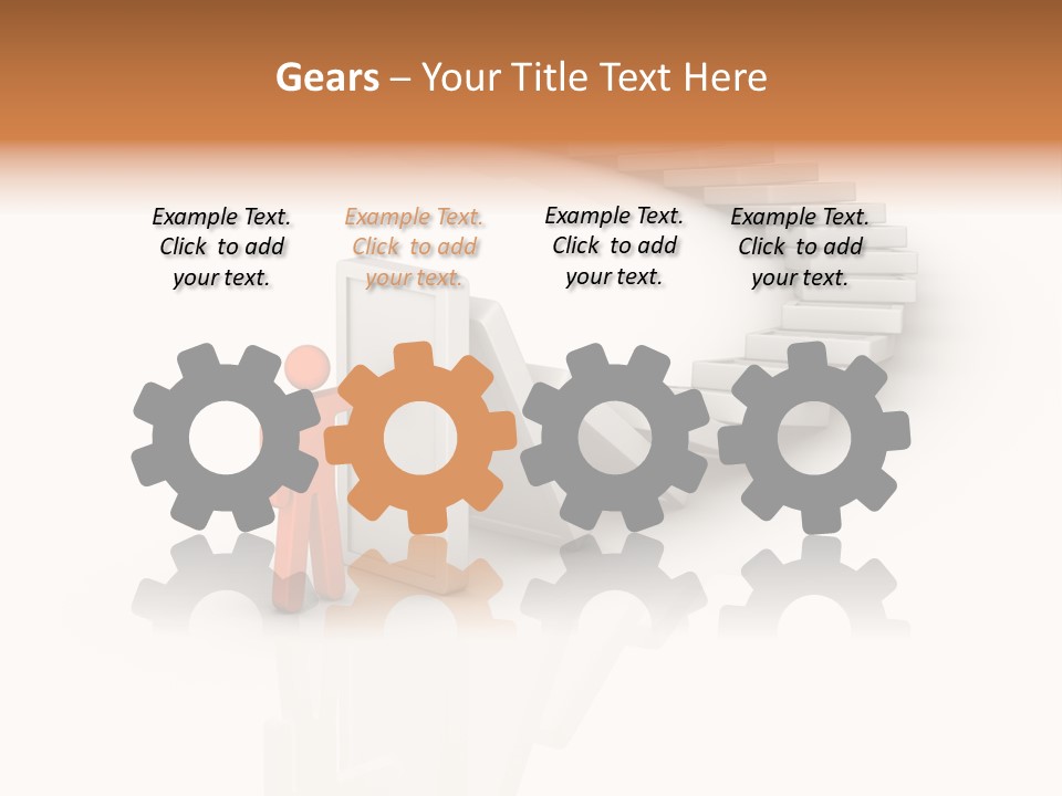 Economic Change Cartoon PowerPoint Template