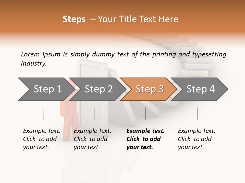 Economic Change Cartoon PowerPoint Template