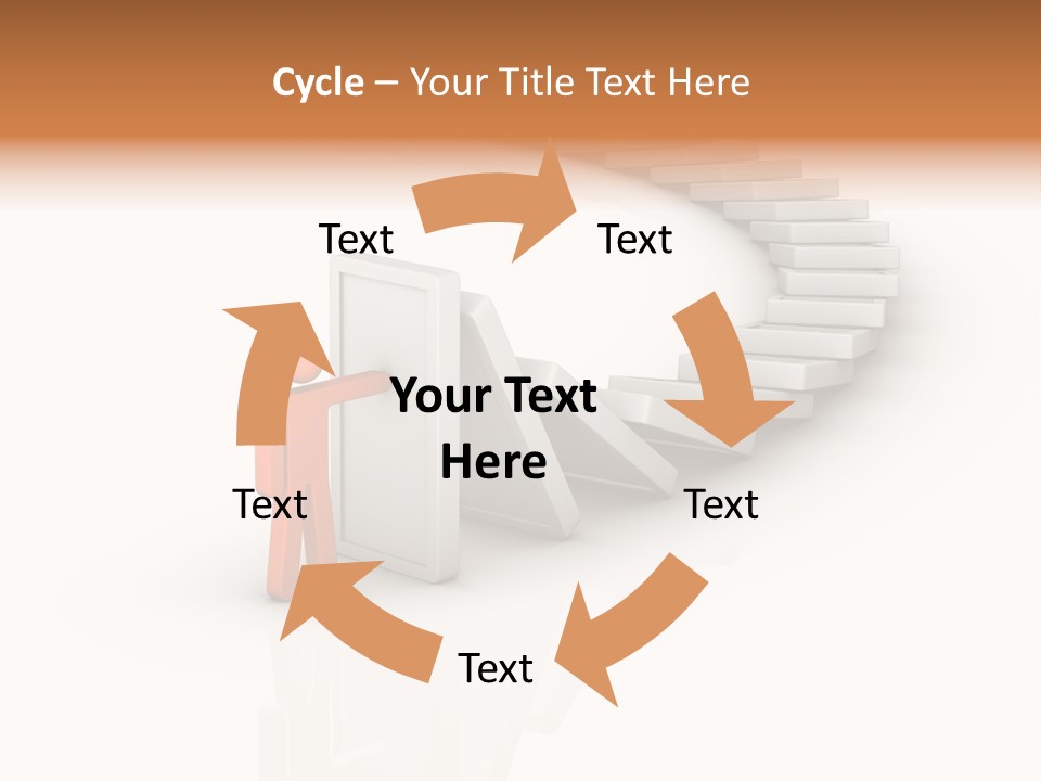 Economic Change Cartoon PowerPoint Template