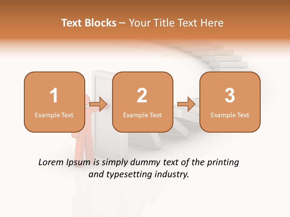 Economic Change Cartoon PowerPoint Template