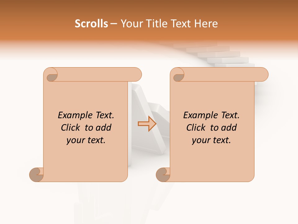 Economic Change Cartoon PowerPoint Template