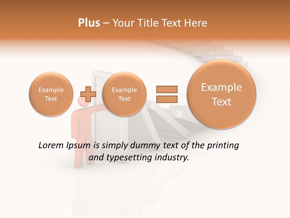 Economic Change Cartoon PowerPoint Template