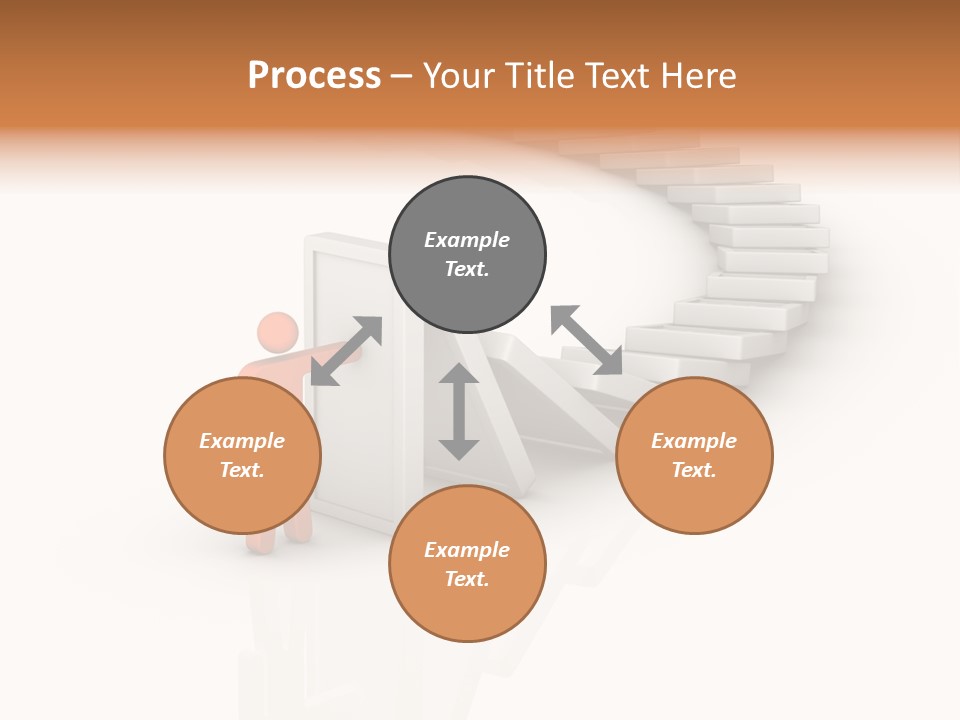 Economic Change Cartoon PowerPoint Template
