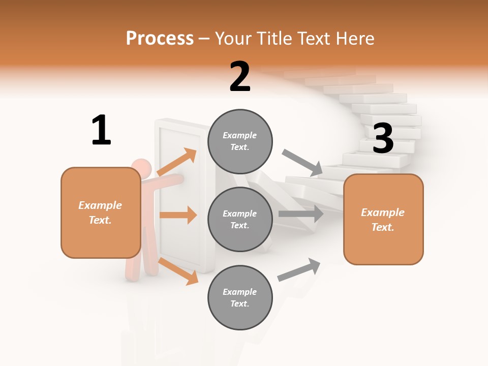 Economic Change Cartoon PowerPoint Template