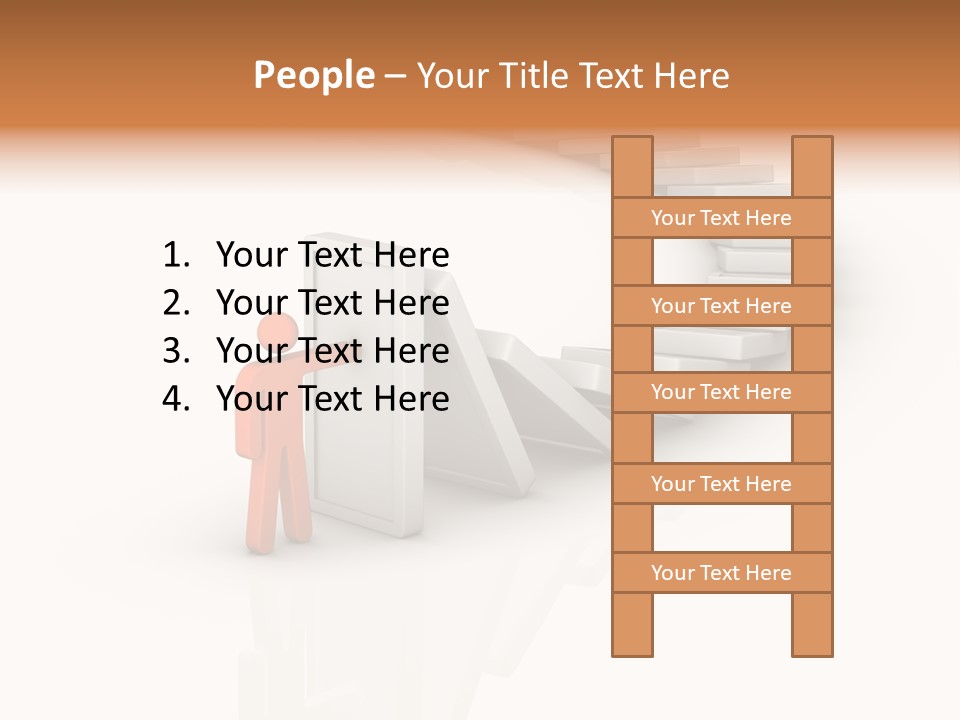 Economic Change Cartoon PowerPoint Template
