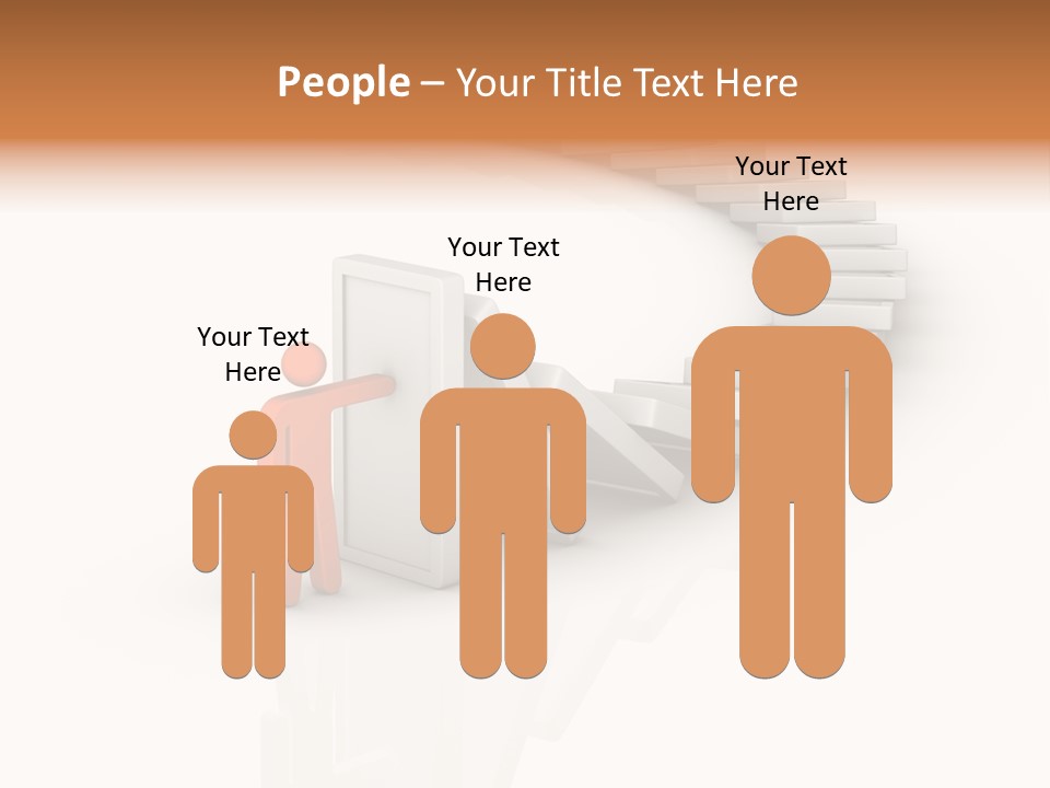Economic Change Cartoon PowerPoint Template