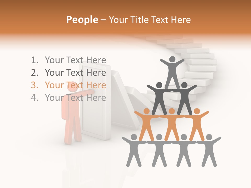 Economic Change Cartoon PowerPoint Template