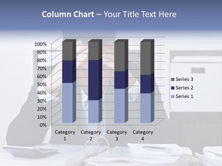 Person Office Headache PowerPoint Template