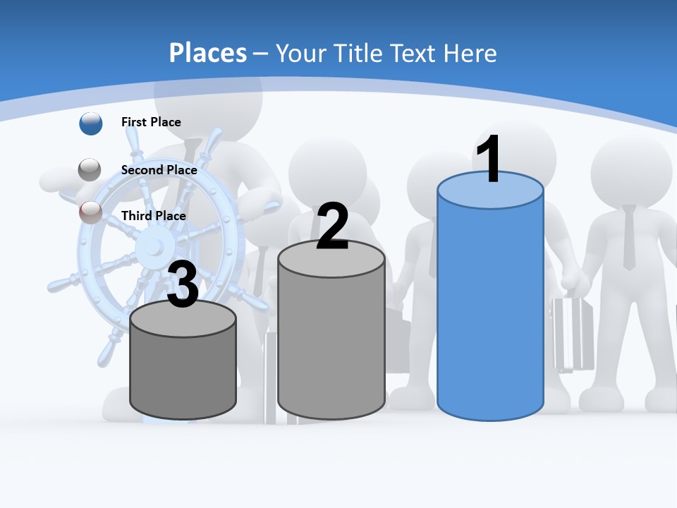 Person Superior Art PowerPoint Template