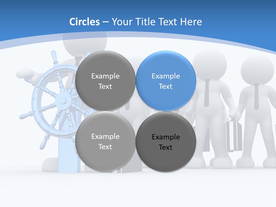 Person Superior Art PowerPoint Template