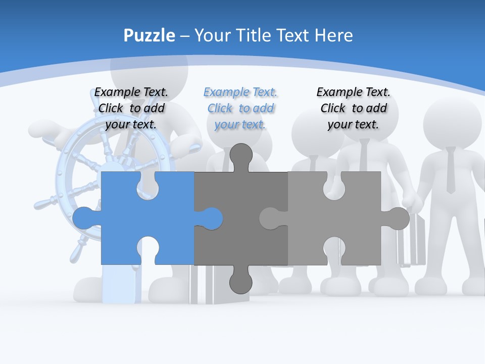 Person Superior Art PowerPoint Template