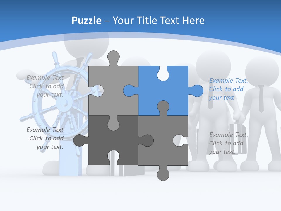 Person Superior Art PowerPoint Template