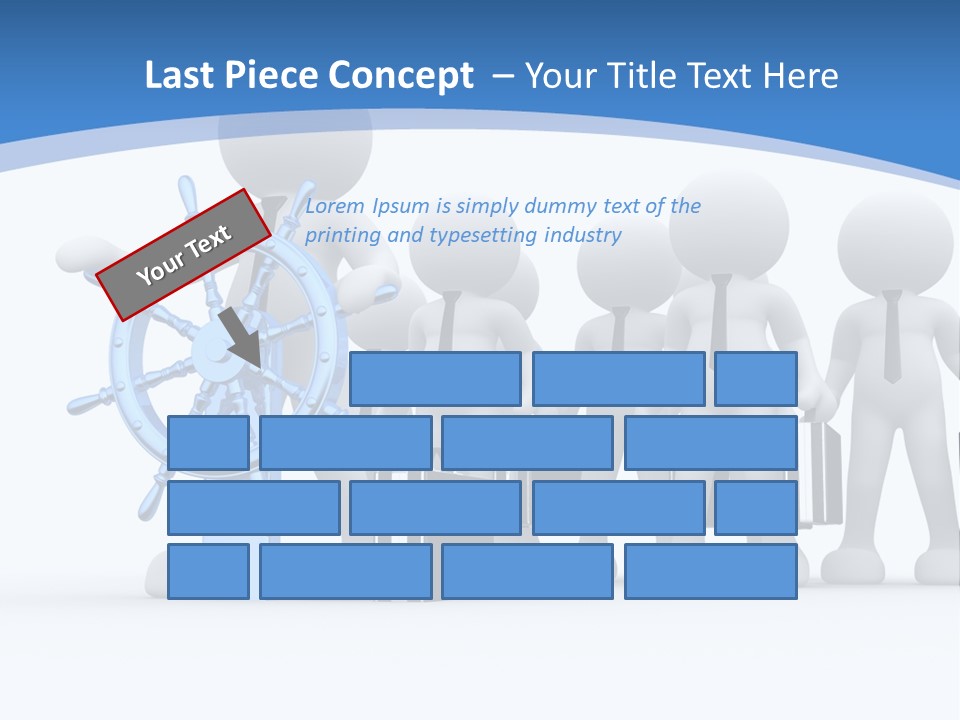 Person Superior Art PowerPoint Template