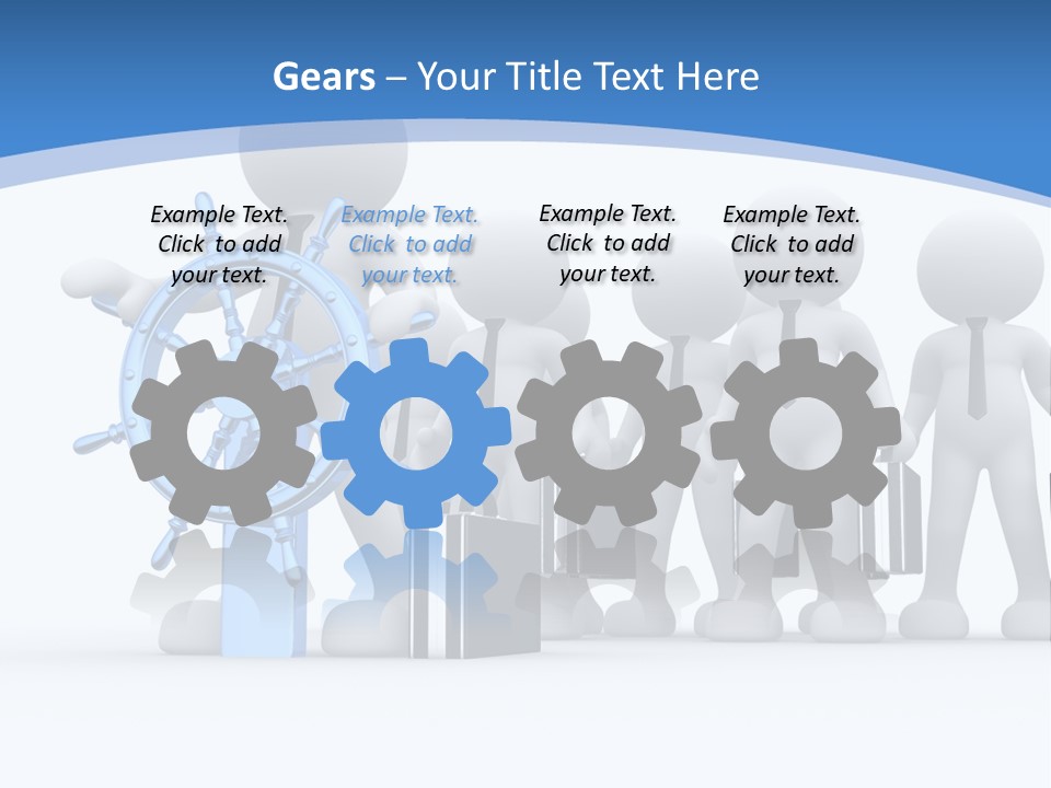 Person Superior Art PowerPoint Template