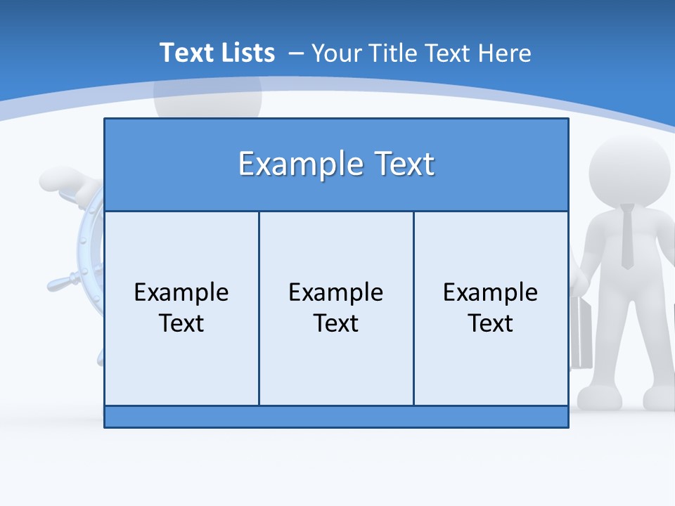 Person Superior Art PowerPoint Template