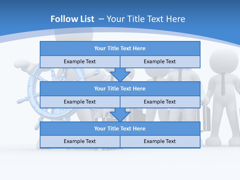 Person Superior Art PowerPoint Template