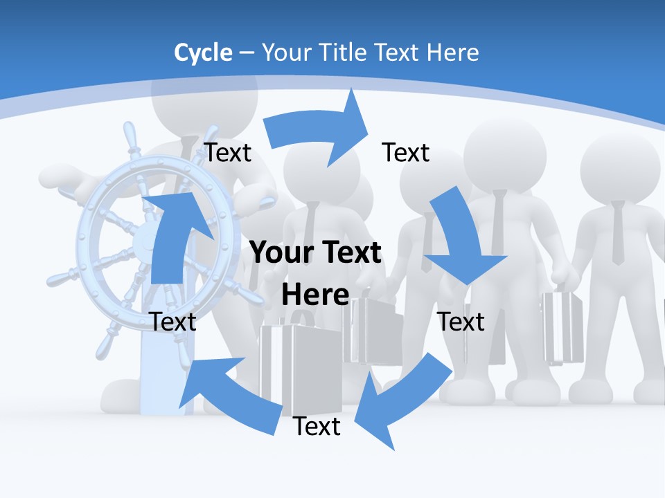 Person Superior Art PowerPoint Template