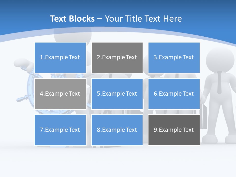 Person Superior Art PowerPoint Template