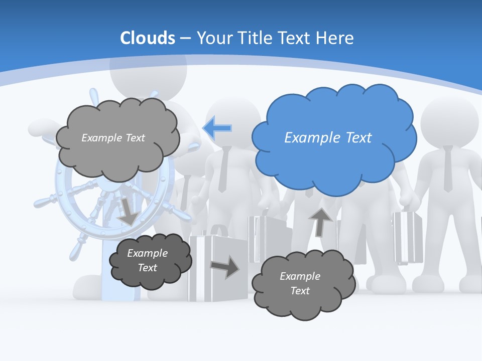Person Superior Art PowerPoint Template