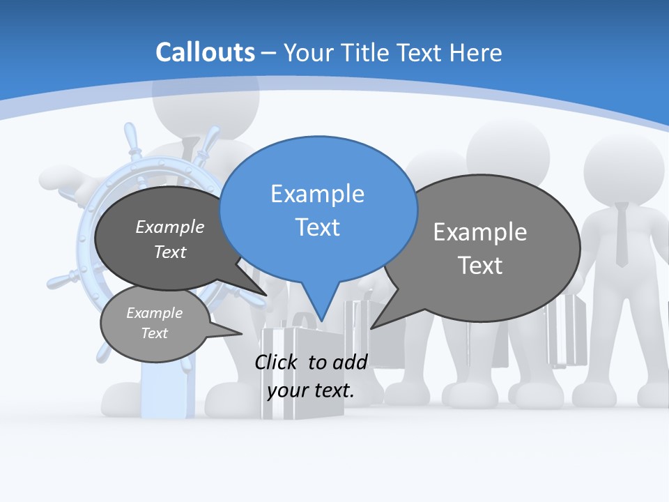 Person Superior Art PowerPoint Template