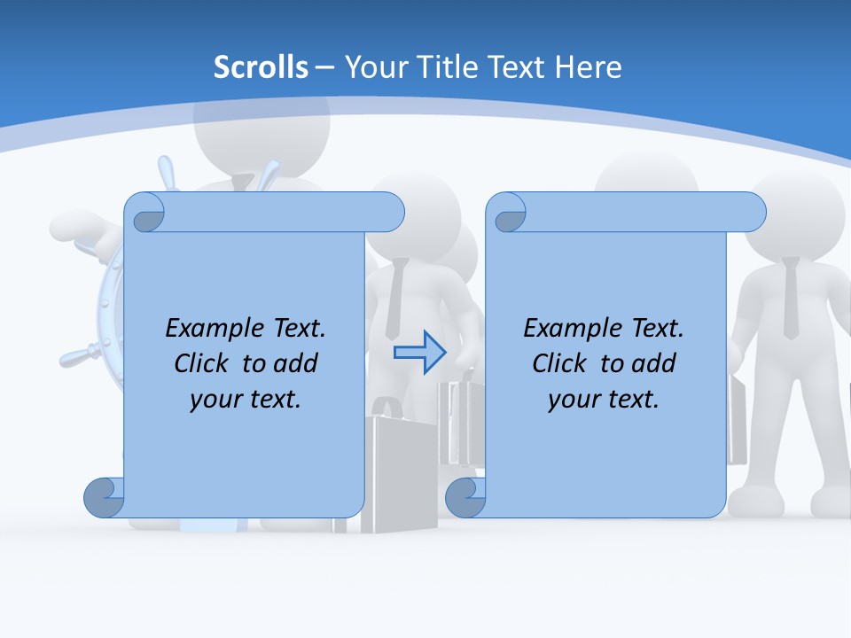 Person Superior Art PowerPoint Template