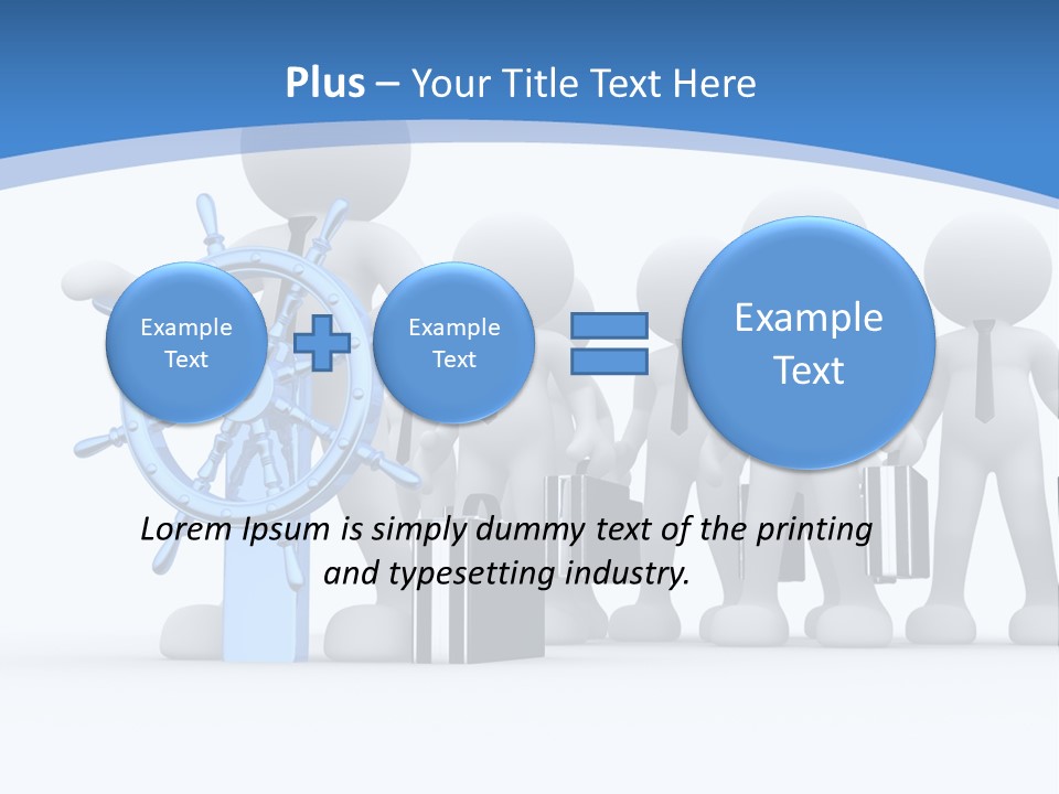 Person Superior Art PowerPoint Template