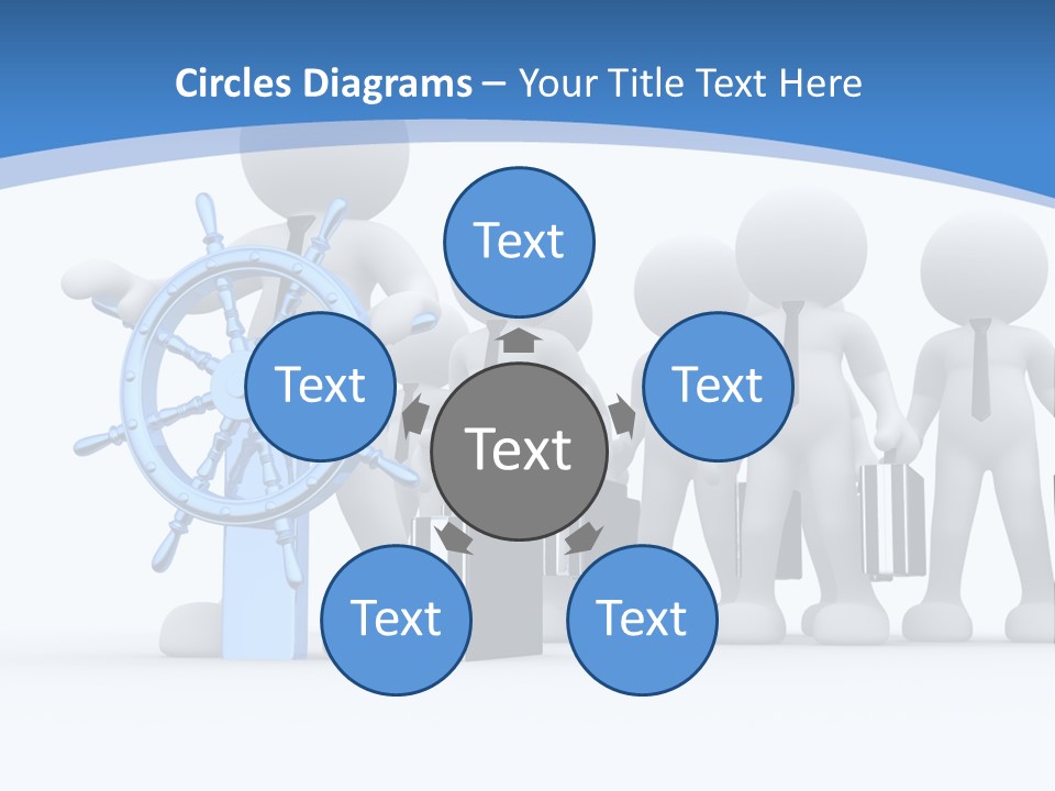 Person Superior Art PowerPoint Template