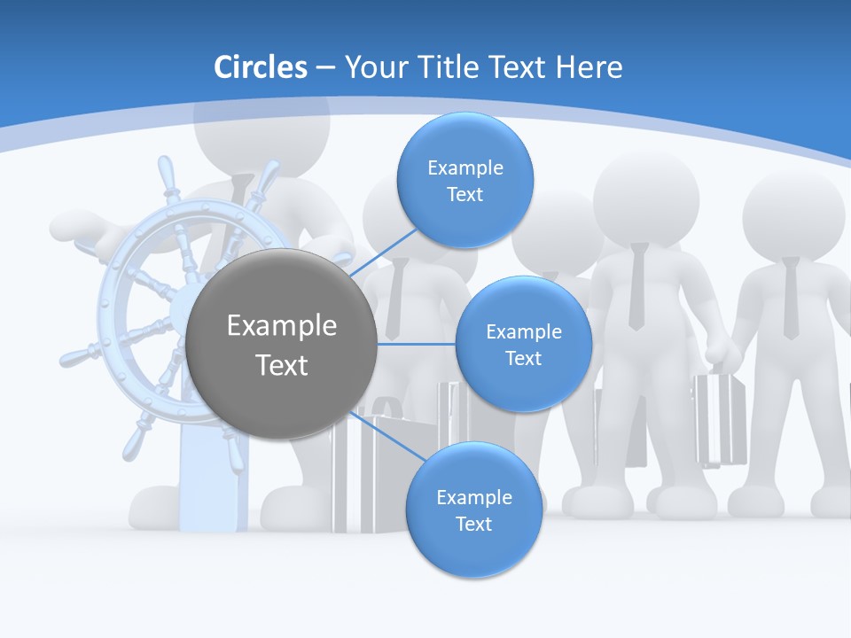 Person Superior Art PowerPoint Template