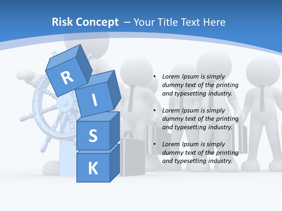 Person Superior Art PowerPoint Template