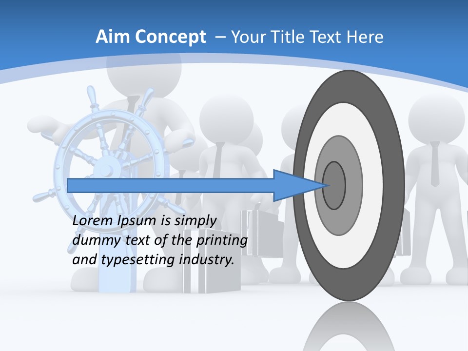 Person Superior Art PowerPoint Template