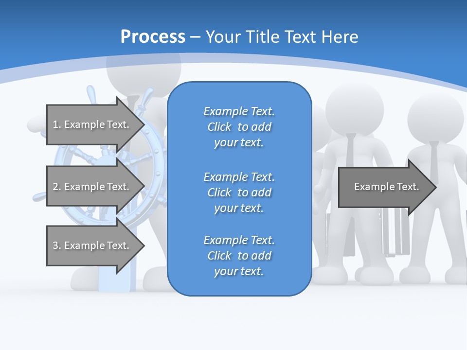 Person Superior Art PowerPoint Template