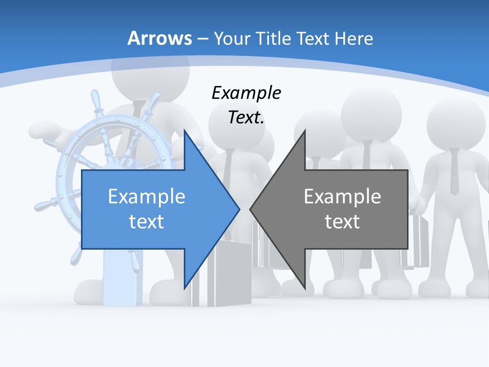 Person Superior Art PowerPoint Template