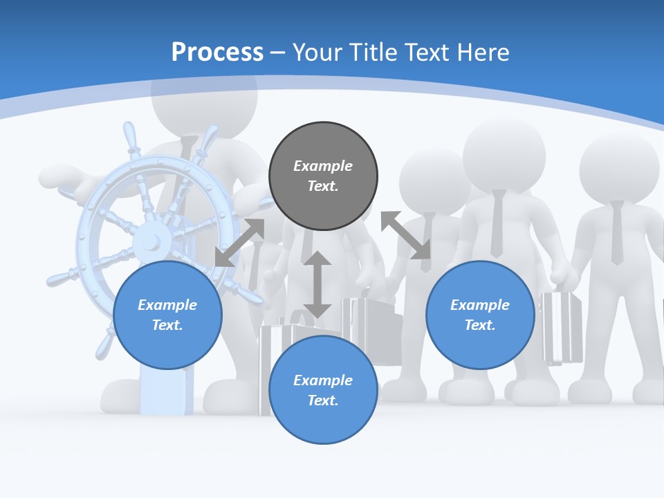 Person Superior Art PowerPoint Template
