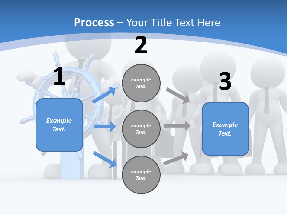 Person Superior Art PowerPoint Template