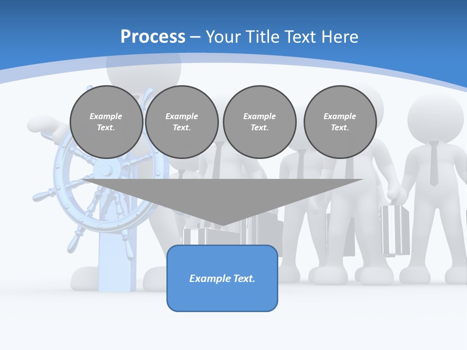 Person Superior Art PowerPoint Template