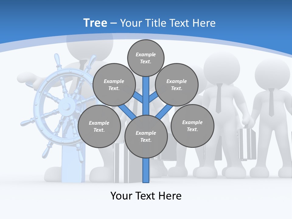 Person Superior Art PowerPoint Template