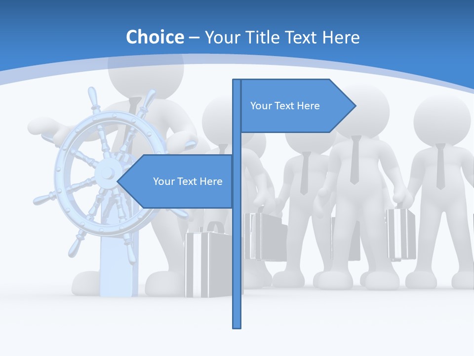 Person Superior Art PowerPoint Template